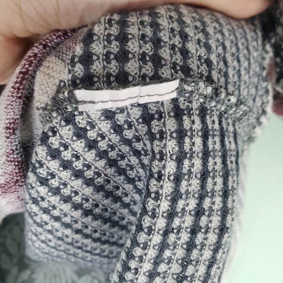 Sugarfox Womens Chasing Dreams Contrast Print Dolman Boho Top See Measurements - Picture 5 of 5